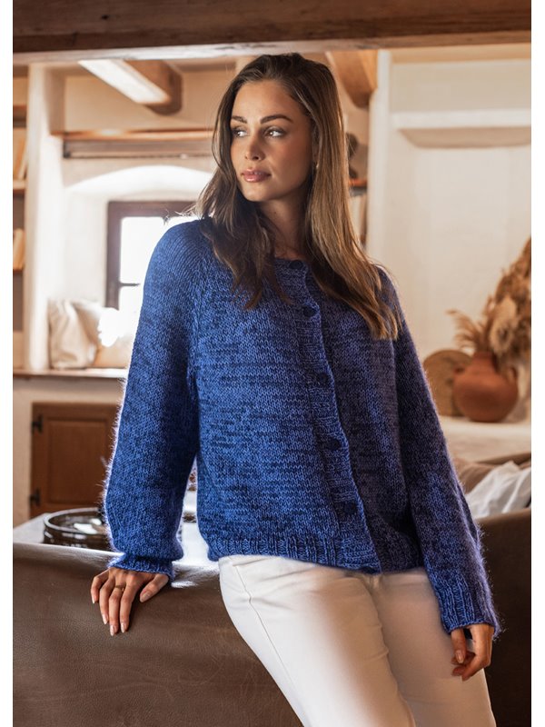 RVO JACKE Cool Wool & Silkhair von Lana Grossa