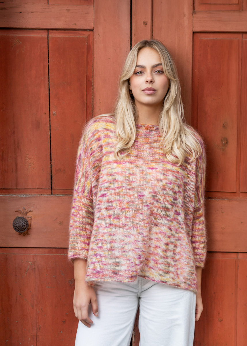 PULLOVER MOGRA Silkhair Hand-dyed von FILATI Studio