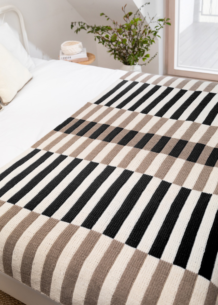 DECKE DOUBLEFACE Merino Miscela von FILATI Studio