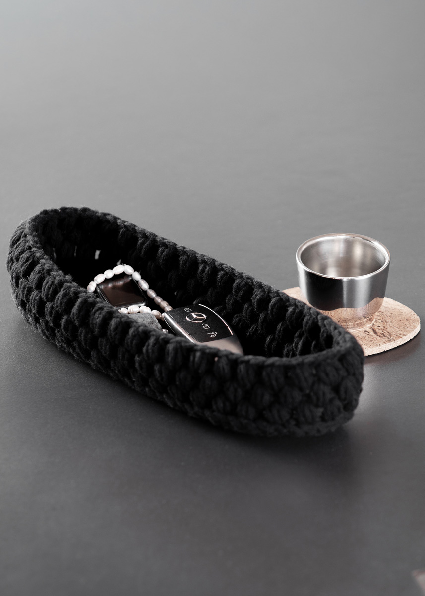 HÄKELKÖRBCHEN Merino Cardato von FILATI Studio
