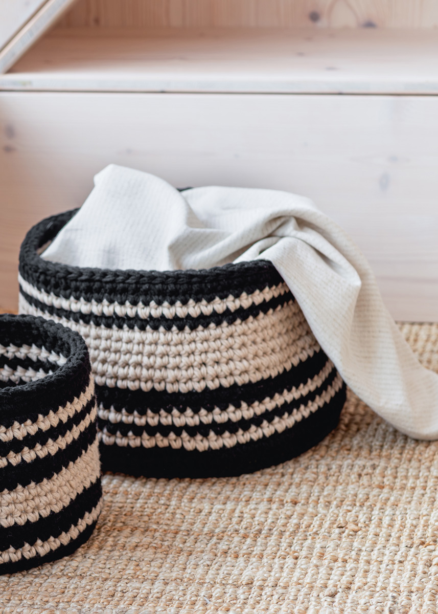 HÄKELKORB Merino Cardato von FILATI Studio