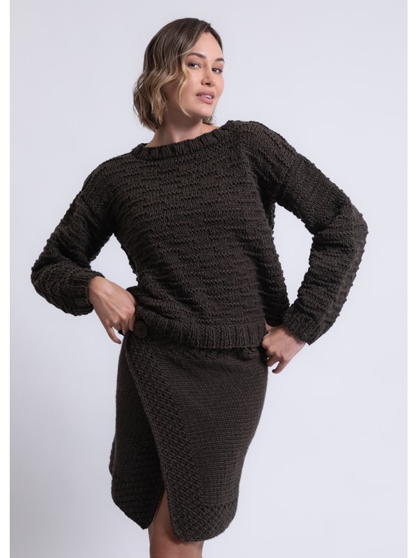 PULLOVER Merino Cardato von Lana Grossa