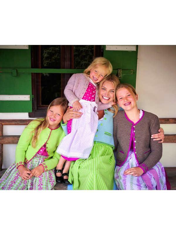 KINDERJÄCKCHEN IN MAIGRÜN COOL WOOL Melange (GOTS) von Lana Grossa