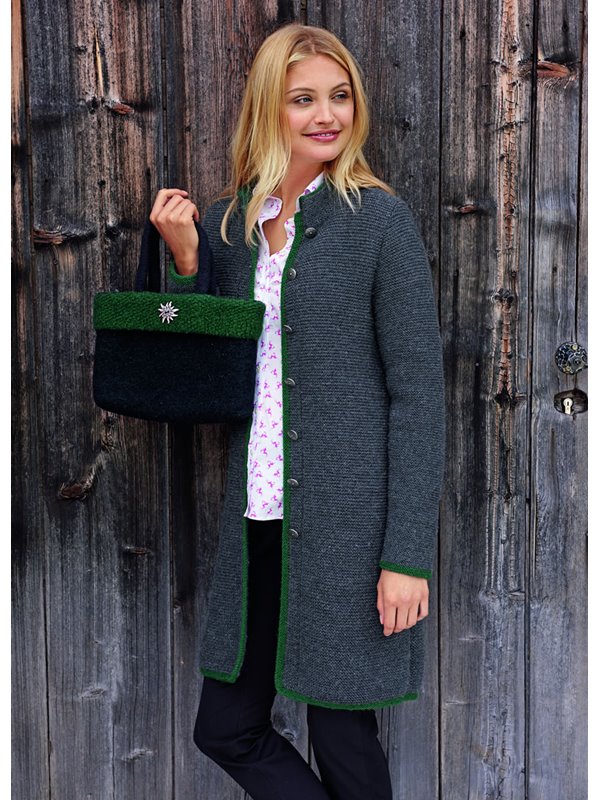 TRACHTEN TASCHE MIT EDELWEISS Feltro von Lana Grossa