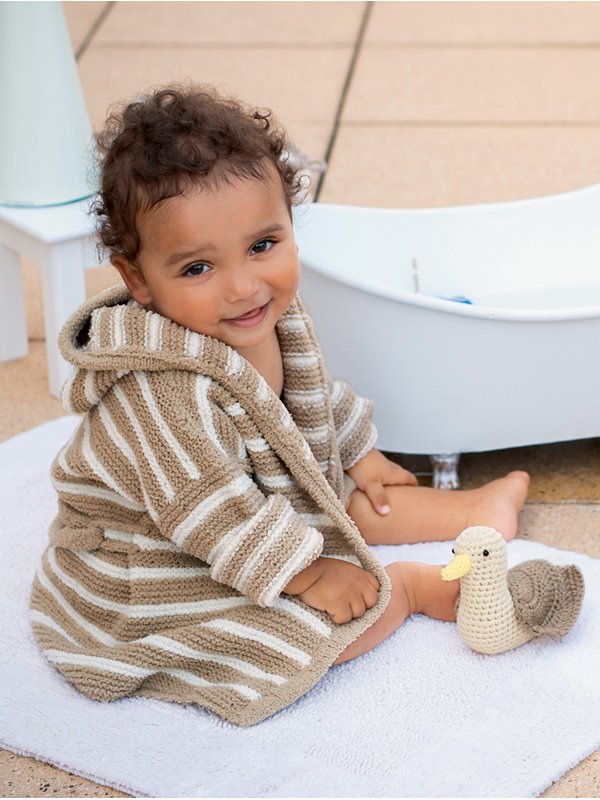 BADEMANTEL Baby Soft von Lana Grossa