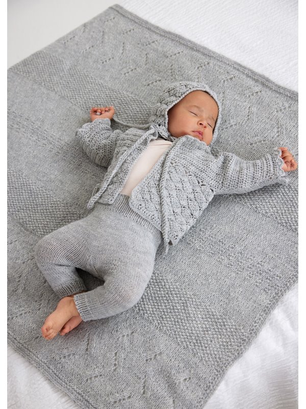 HÄKELJÄCKCHEN Cool Wool Baby von Lana Grossa
