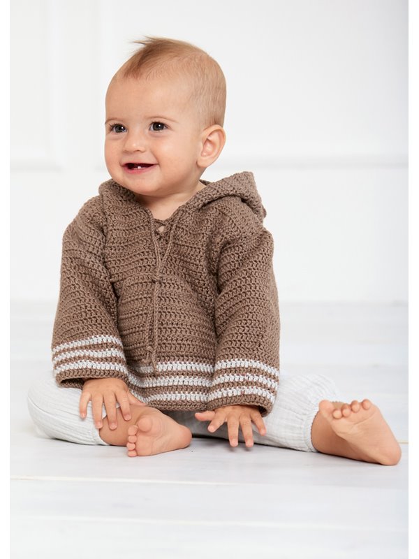 KAPUZENPULLOVER Soft Cotton von Lana Grossa
