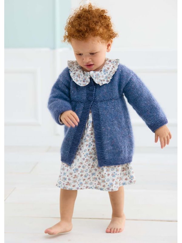 JACKE Natural Superkid Tweed & Cool Wool Big Vintage von Lana Grossa