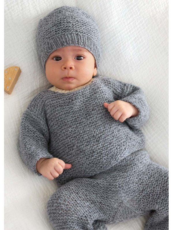 Lana Grossa PULLOVER Cool Wool Baby