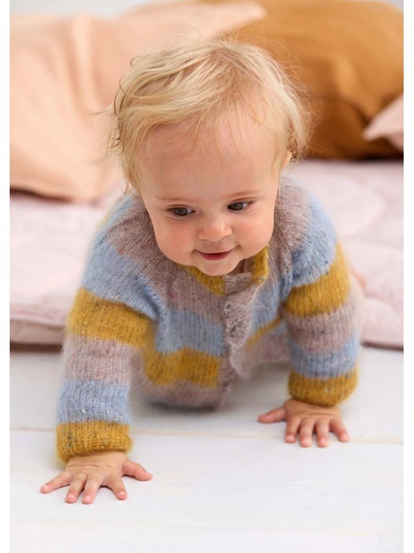 JACKE Natural Superkid Tweed von Lana Grossa