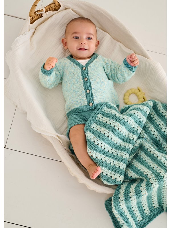 Lana Grossa DECKE Cool Wool Baby & Cool Wool Baby Print Punto