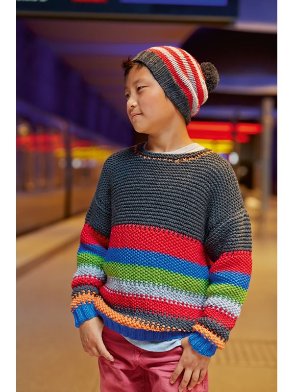 MÜTZE BINGO Melange (GOTS) von Lana Grossa