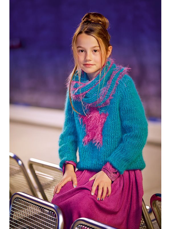 PULLOVER Silkhair + Peppina von Lana Grossa