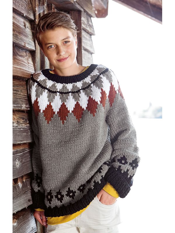 PULLOVER Mille II von Lana Grossa