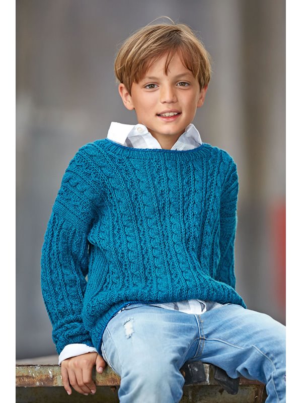 PULLOVER COOL WOOL Big Melange (GOTS) von Lana Grossa