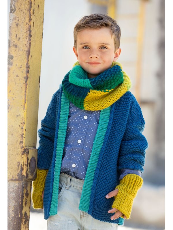 JACKE COOL WOOL Big Melange (GOTS) von Lana Grossa