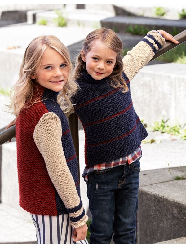PULLOVER BINGO Melange (GOTS)/Lala Berlin Shiny von Lana Grossa