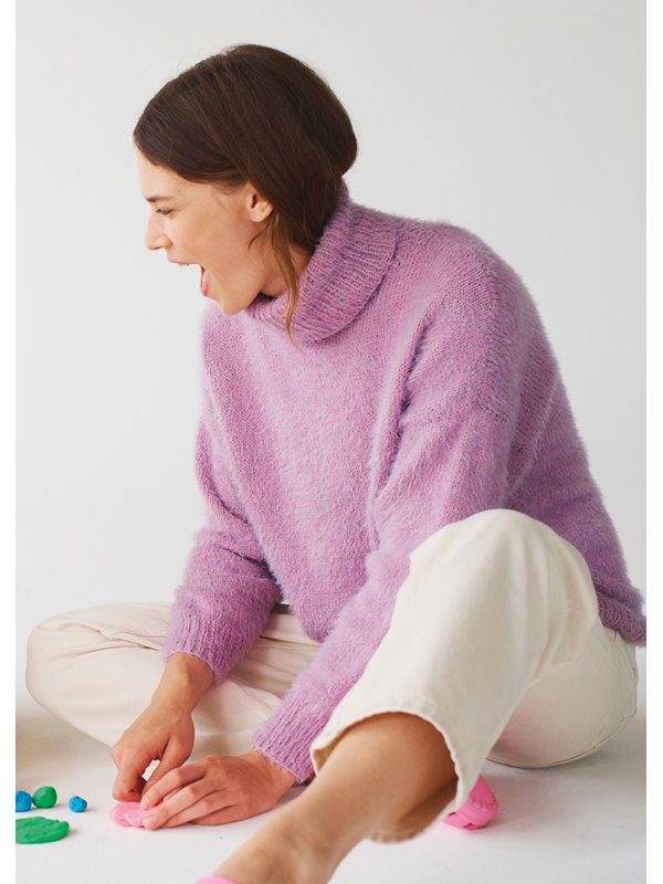 PULLOVER Per Fortuna & Cool Wool Lace von Lana Grossa