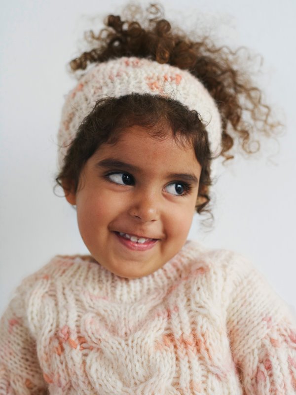 Lana Grossa STIRNBAND Lala Berlin Lovely Cotton Inserto