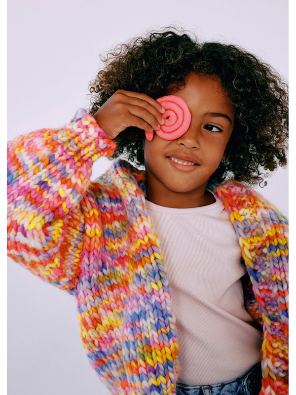 CARDIGAN Confetti von Lana Grossa