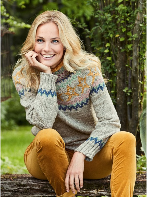 RUNDPASSENPULLOVER Landlust Merino 180 von Lana Grossa