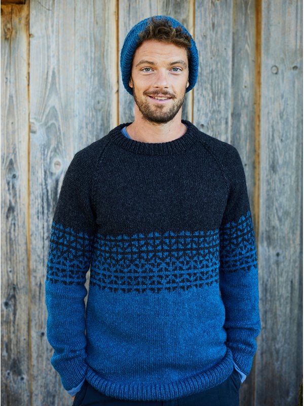 HERRENPULLOVER Landlust Merino 180 von Lana Grossa