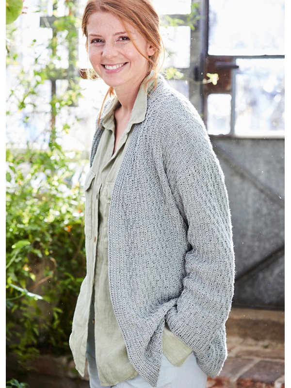 CARDIGAN Landlust Sommerseide von Lana Grossa