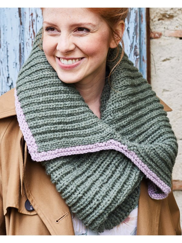 LOOP MIT SCHLITZ Landlust Merino 120 von Lana Grossa