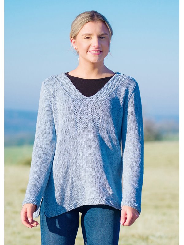 DAMENPULLOVER Landlust Sommerseide von Lana Grossa