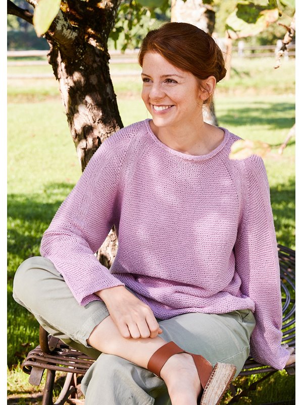 PULLOVER Landlust Sommerseide von Lana Grossa