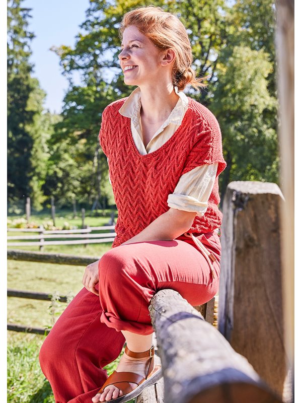 SHIRT Landlust Sommerseide von Lana Grossa