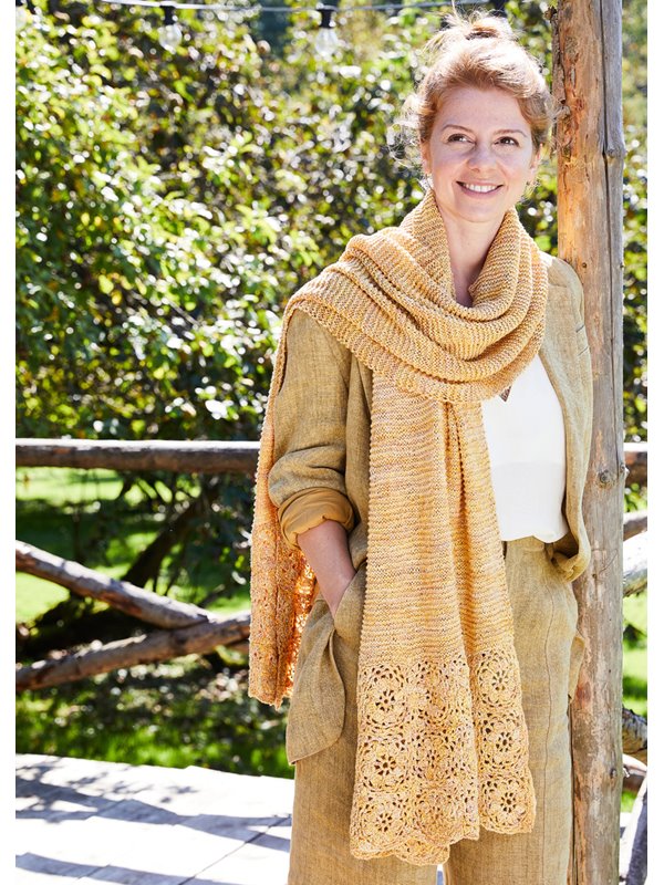 STOLA Landlust Sommerseide Mélange von Lana Grossa