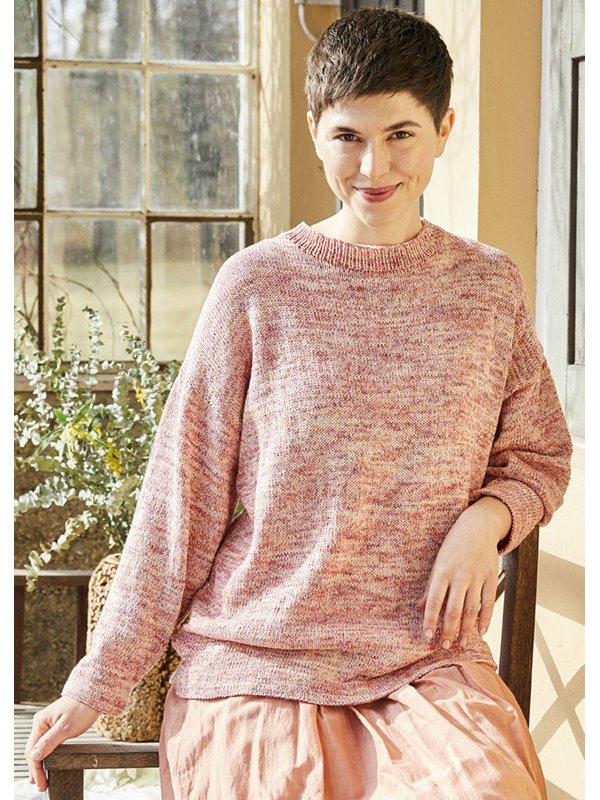 PULLOVER Landlust-Sommerseide Mélange von Lana Grossa