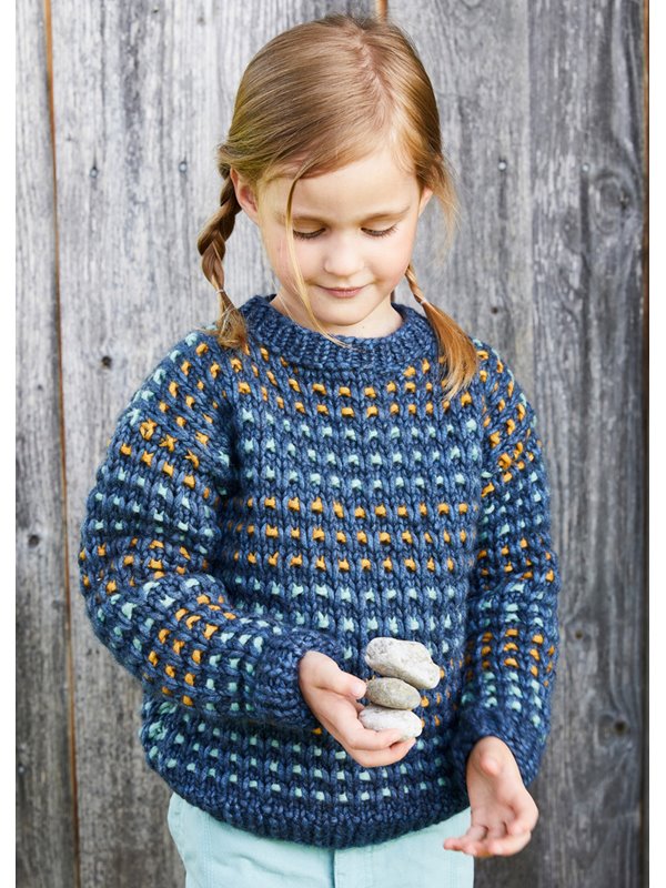 KINDERPULLOVER Landlust Winterwolle von Lana Grossa