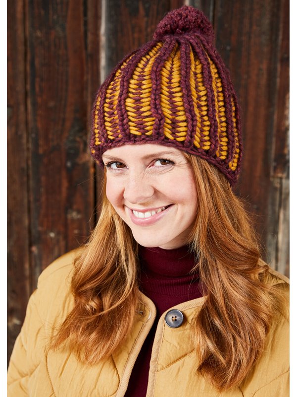 Lana Grossa MÜTZE Landlust Winterwolle