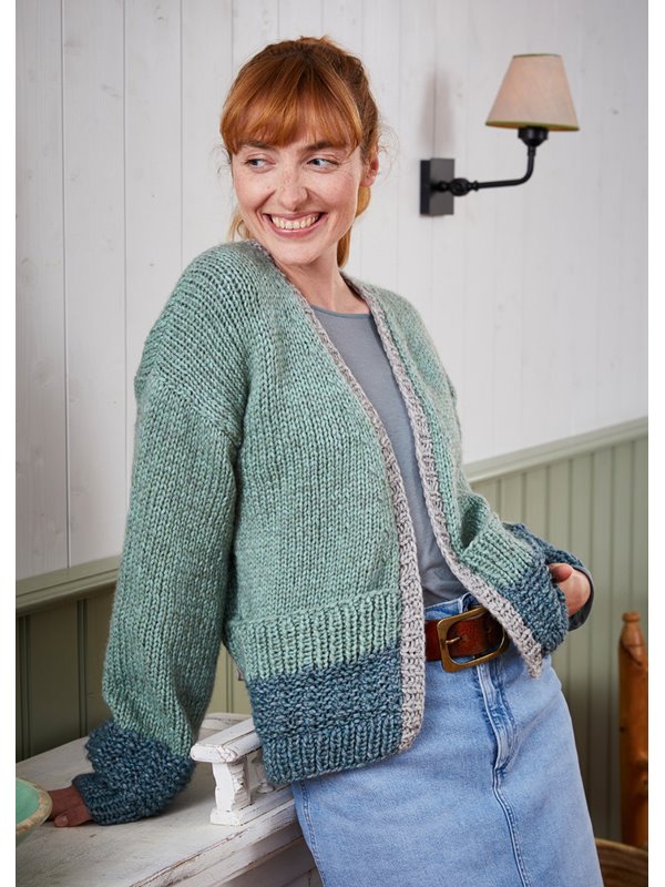 Lana Grossa DAMENJACKE Landlust Winterwolle