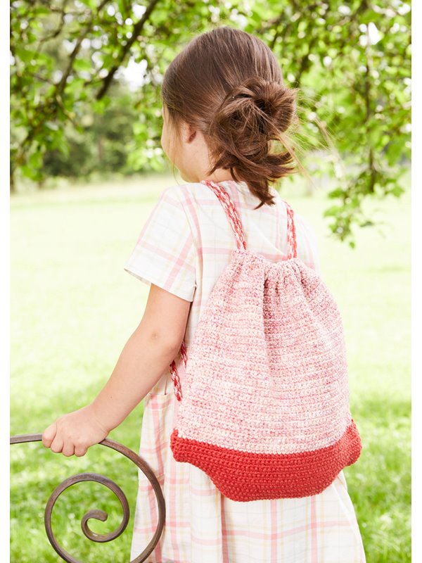 KINDERRUCKSACK Landlust Sommerseide von Lana Grossa