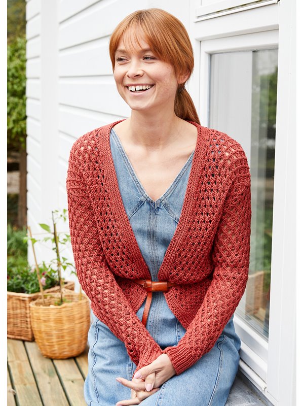 JACKE Landlust Baumwolle von Lana Grossa
