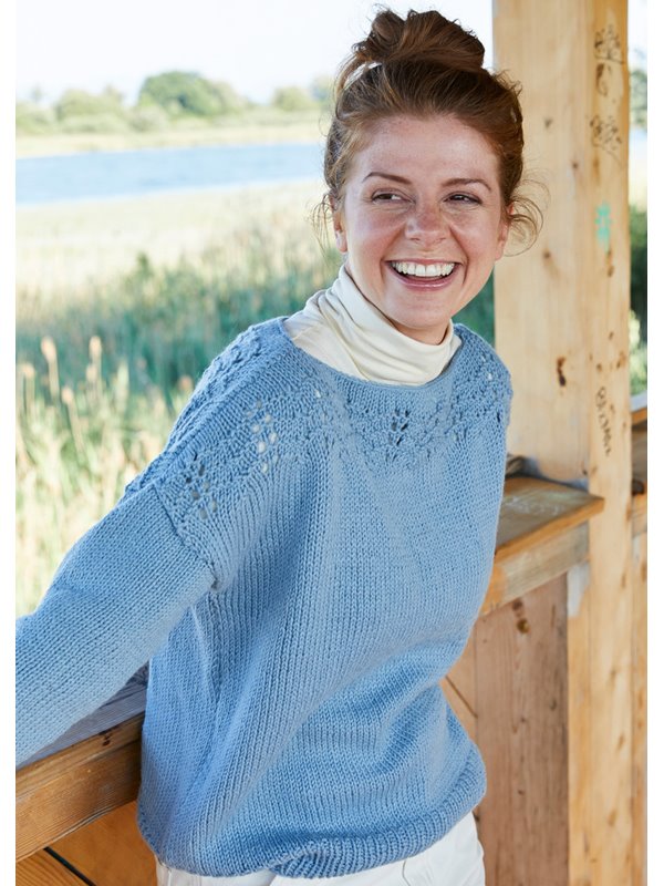 PULLOVER Landlust Alpaka Merino 100 von Lana Grossa