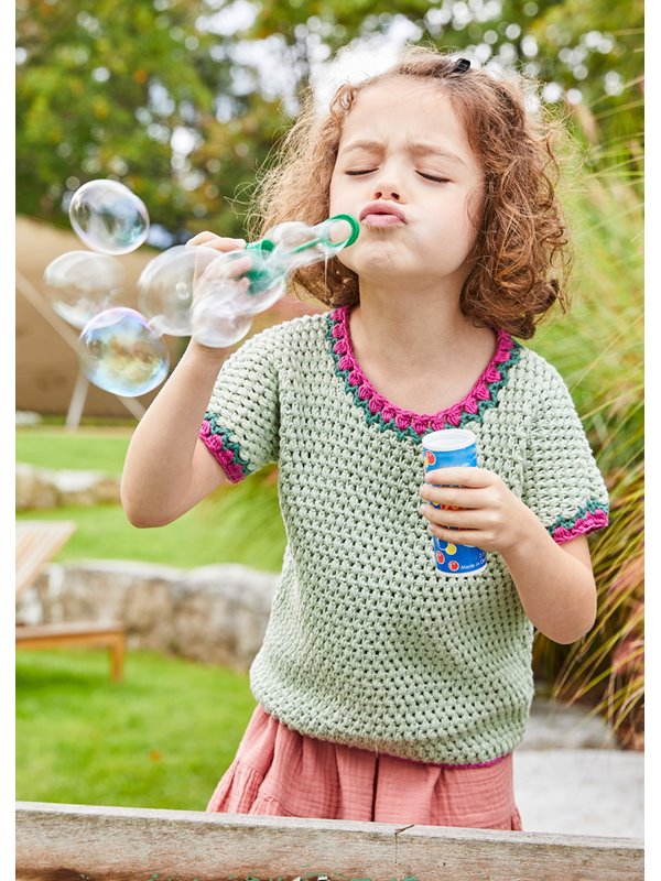 KINDERSHIRT Landlust Baumwolle von Lana Grossa