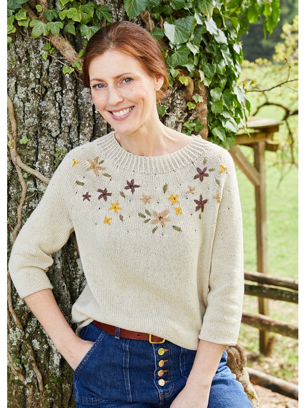 PULLOVER Landlust Sommerseide von Lana Grossa