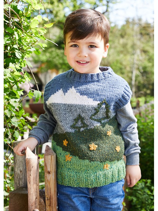 KINDERPULLUNDER Landlust Soft Tweed 90 von Lana Grossa