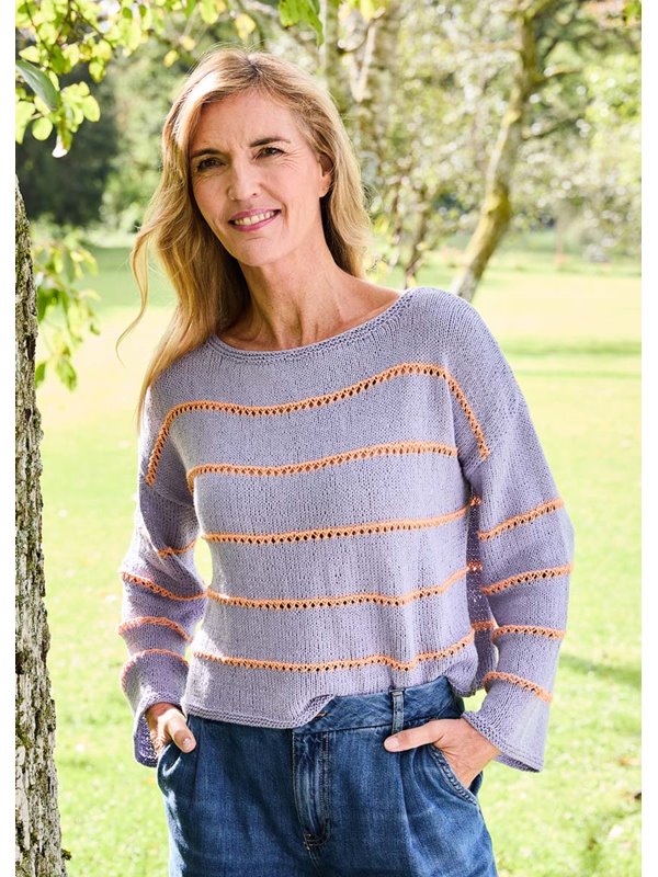 LANGARM-SHIRT Landlust Sommerseide von Lana Grossa