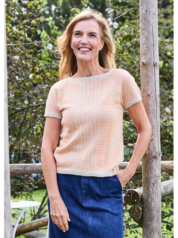 TOP-DOWN-SHIRT Landlust Sommerseide von Lana Grossa