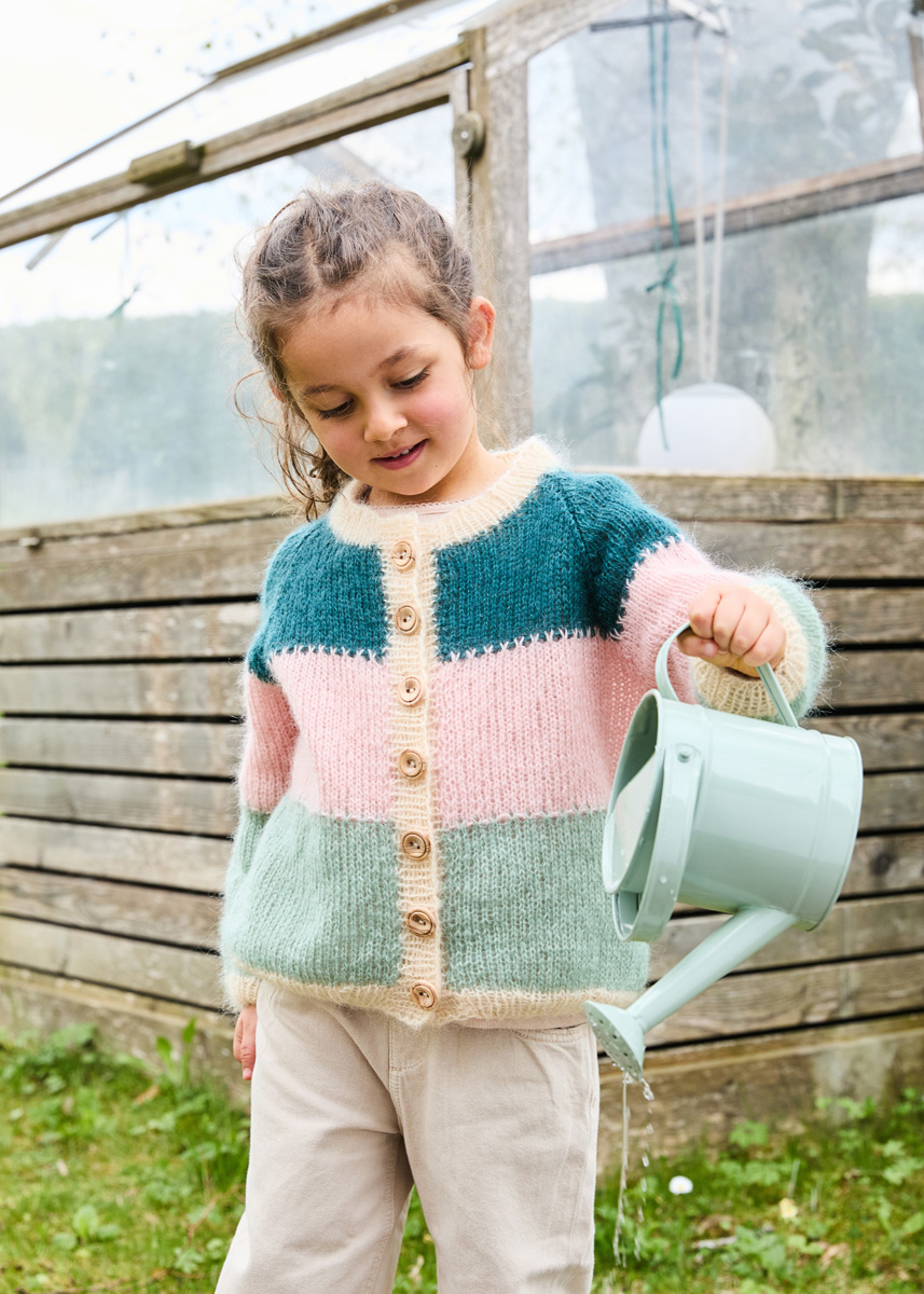 STRICKJACKE FÜR KINDER Landlust Kidmohair von Lana Grossa