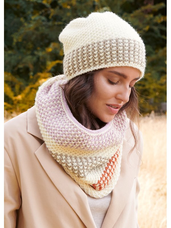 MÜTZE Landlust Alpaka Merino 100 von Lana Grossa