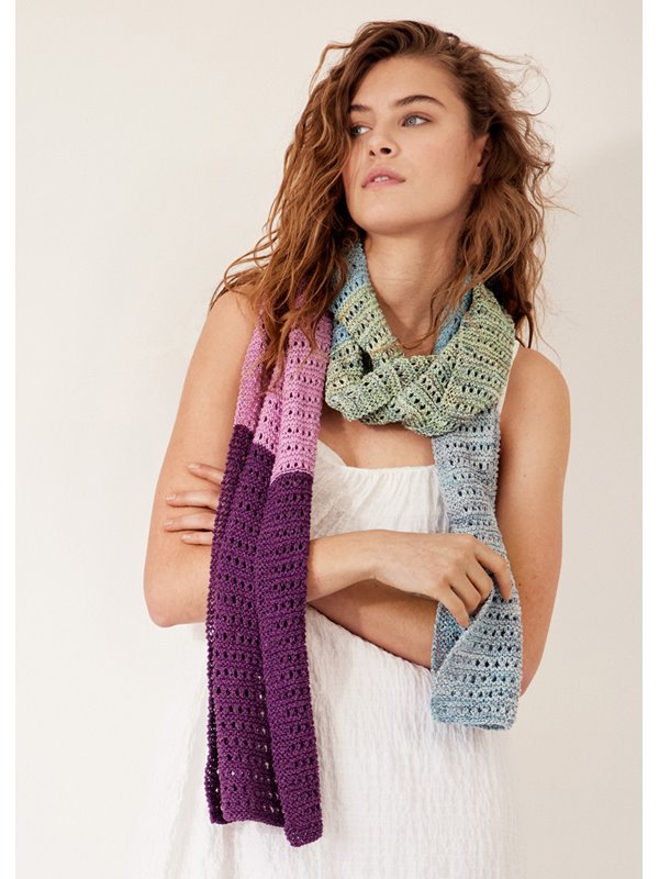 SCHAL Landlust Sommerseide von Lana Grossa