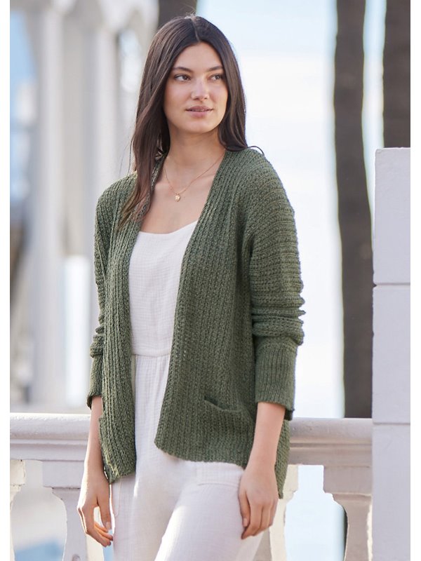 CARDIGAN Landlust Sommerseide von Lana Grossa