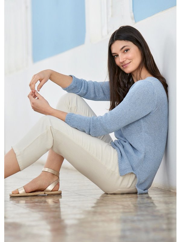 PULLOVER Landlust Sommerseide von Lana Grossa