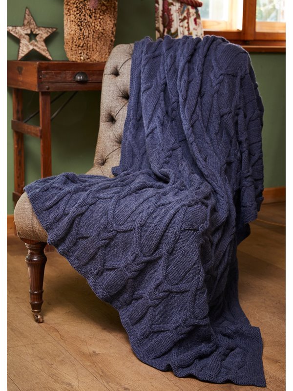 PLAID Landlust Alpaka Merino 100 von Lana Grossa